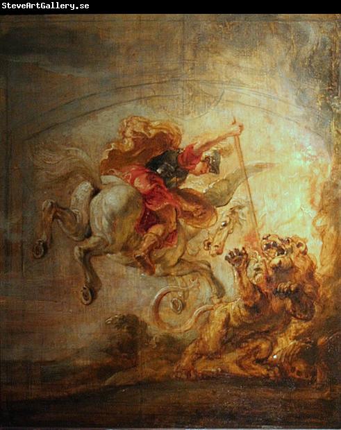 Peter Paul Rubens Pegasus and Chimera